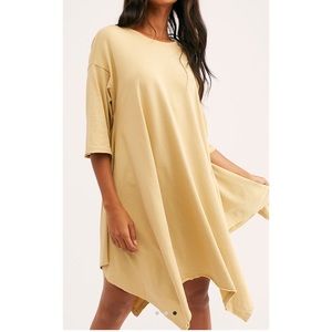 NWOT Free People Kahana Tunic in Barley